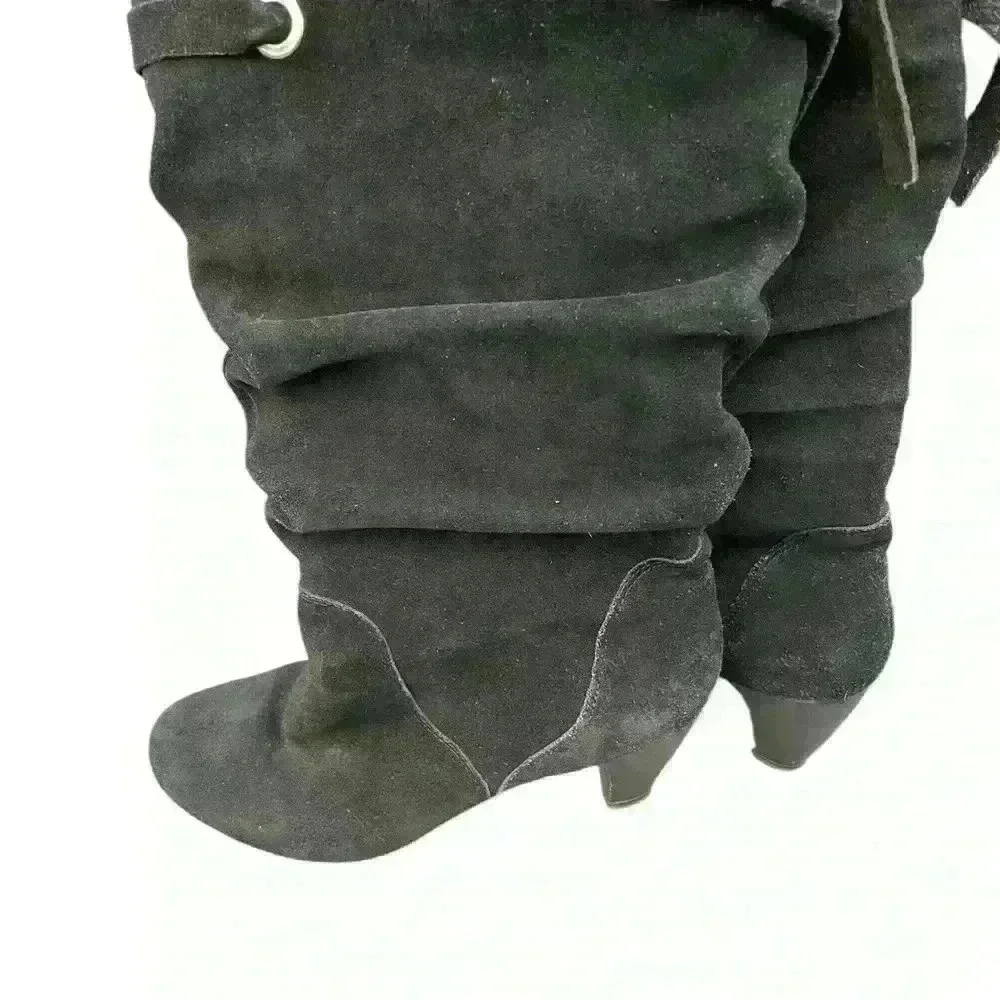Gretta Giada 9.5 boots Black leather upper gorgeous